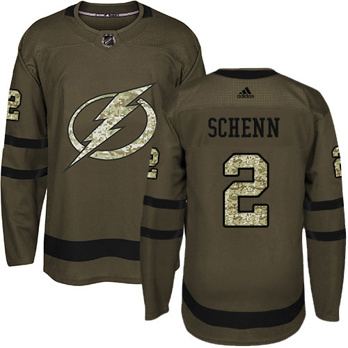Tampa Bay Lightning #2 Luke Schenn Green Salute to Service Youth Stitched Jersey Youth cheap jerseys for sale - CheapJerseys.Shop