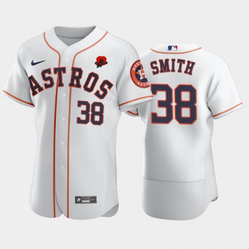Houston Houston Astros #38 Joe Smith Men's Authentic 2021 Memorial Day Jersey - White Men's cheap jerseys for sale - CheapJerseys.Shop