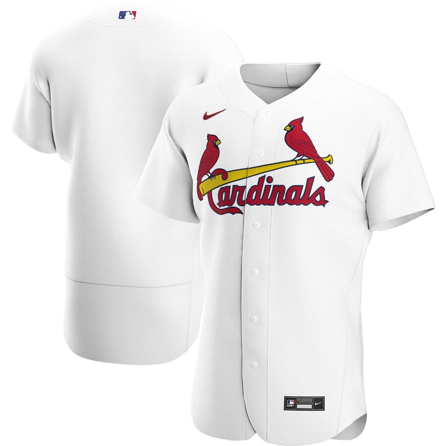 St. Louis Cardinals Men's White Home 2020 Authentic Team Jersey cheap jerseys for sale - CheapJerseys.Shop