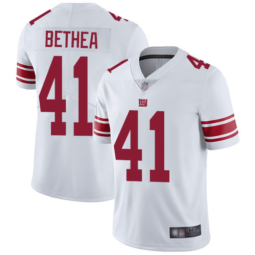 New York Giants #41 Antoine Bethea White Men's Stitched Vapor Untouchable Limited Jersey Men's cheap jerseys for sale - CheapJerseys.Shop