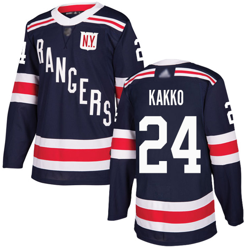 New York Rangers #24 Kaapo Kakko Navy Blue Authentic 2018 Winter Classic Stitched Jersey Men's cheap jerseys for sale - CheapJerseys.Shop