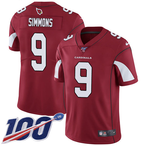 Cardinals #9 Isaiah Simmons Red Team Color Men's Stitched 100th Season Vapor Untouchable Limited Jersey cheap jerseys for sale - CheapJerseys.Shop