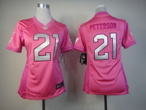 Cardinals #21 Patrick Peterson Pink Women's Be Luv'd Stitched Elite Jersey cheap jerseys for sale - CheapJerseys.Shop