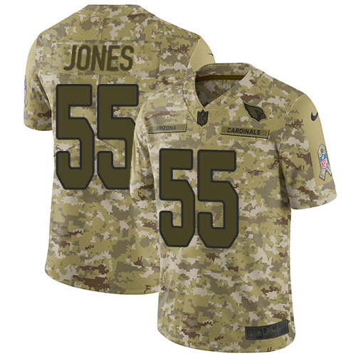 Arizona Cardinals #55 Chandler Jones Camo Men's Stitched Limited 2018 Salute to Service Jersey Men's cheap jerseys for sale - CheapJerseys.Shop