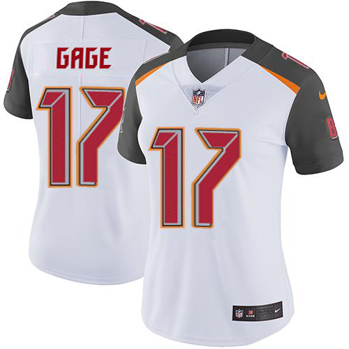 Buccaneers #17 Russell Gage White Women's Stitched Vapor Untouchable Limited Jersey cheap jerseys for sale - CheapJerseys.Shop