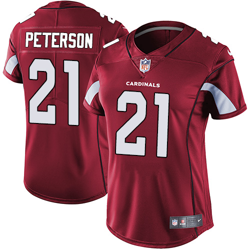 Cardinals #21 Patrick Peterson Red Team Color Women's Stitched Vapor Untouchable Limited Jersey cheap jerseys for sale - CheapJerseys.Shop