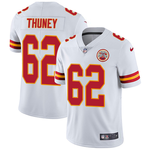 Chiefs #62 Joe Thuney White Men's Stitched Vapor Untouchable Limited Jersey cheap jerseys for sale - CheapJerseys.Shop