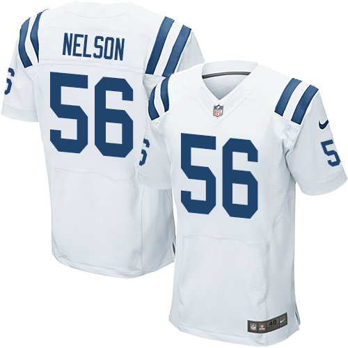 Colts #56 Quenton Nelson White Men's Stitched Elite Jersey cheap jerseys for sale - CheapJerseys.Shop