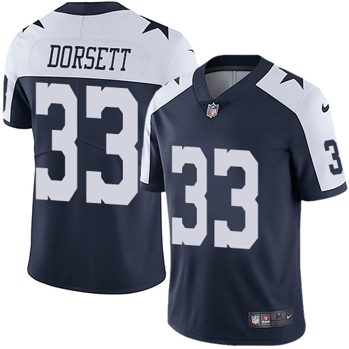 Cowboys #33 Tony Dorsett Navy Blue Thanksgiving Men's Stitched Vapor Untouchable Limited Throwback Jersey cheap jerseys for sale - CheapJerseys.Shop