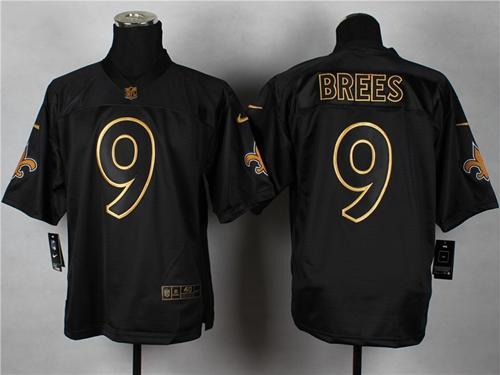 Saints #9 Drew Brees Black Gold No. Fashion Men's Stitched Elite Jersey cheap jerseys for sale - CheapJerseys.Shop