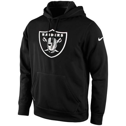 Men's Las Vegas Raiders Black KO Logo Essential Hoodie cheap jerseys for sale - CheapJerseys.Shop