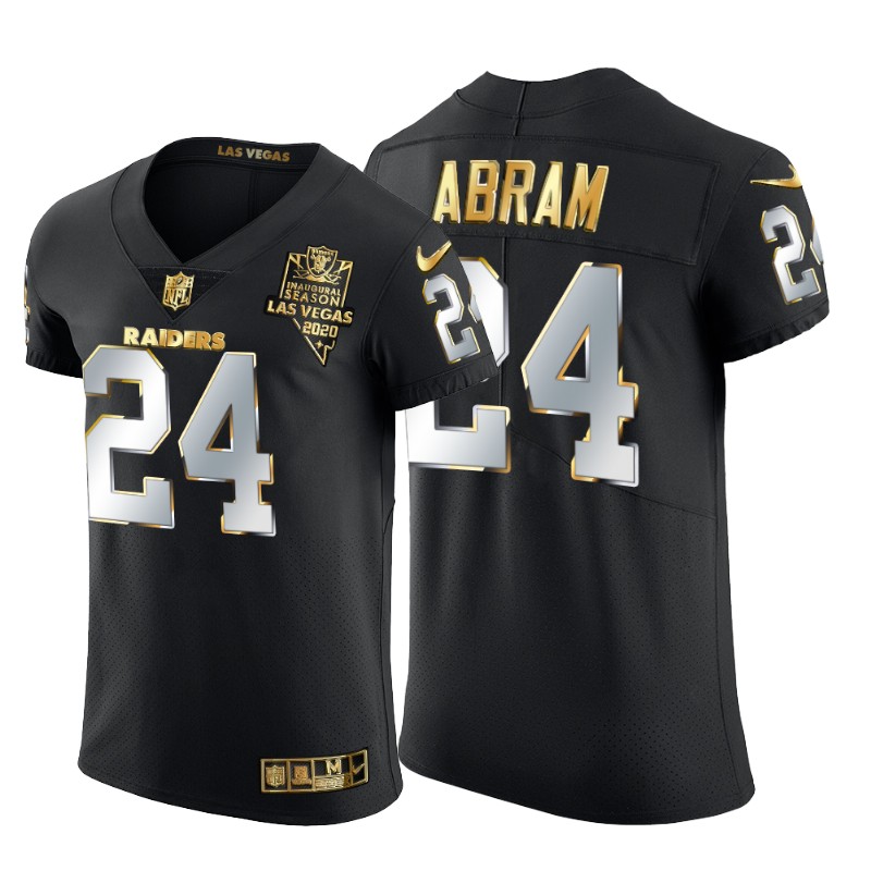 Las Vegas Raiders #24 Johnathan Abram Men's Black Edition Vapor Untouchable Elite Jersey cheap jerseys for sale - CheapJerseys.Shop