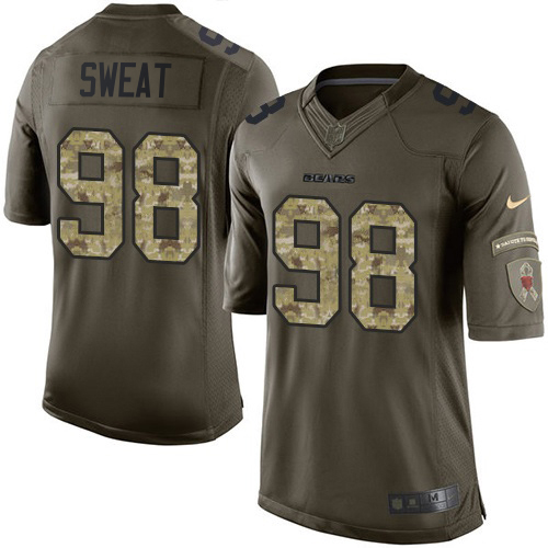 Bears #98 Montez Sweat Green Youth Stitched Limited 2015 Salute To Service Jersey cheap jerseys for sale - CheapJerseys.Shop