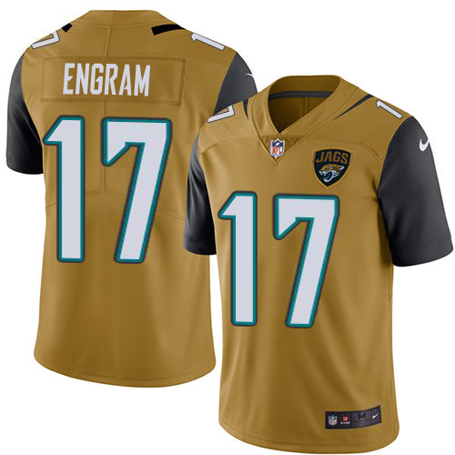 Jaguars #17 Evan Engram Gold Youth Stitched Limited Rush Jersey cheap jerseys for sale - CheapJerseys.Shop