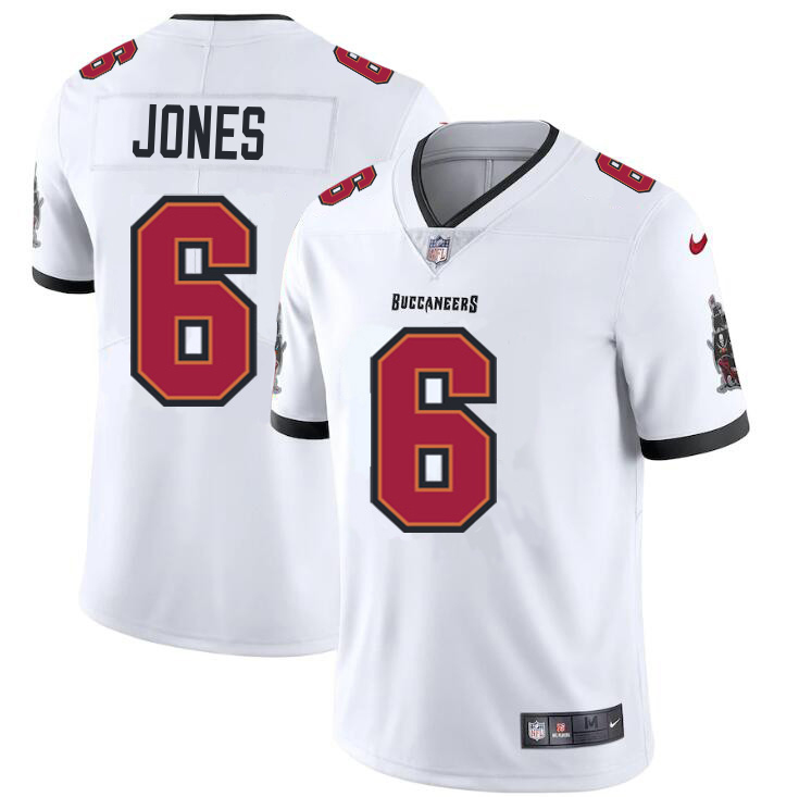 Tampa Bay Buccaneers #6 Julio Jones Men's White Vapor Limited Jersey cheap jerseys for sale - CheapJerseys.Shop
