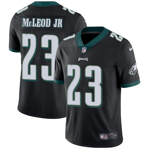Philadelphia Eagles #23 Rodney McLeod Jr Black Alternate Men's Stitched Vapor Untouchable Limited Jersey Men's cheap jerseys for sale - CheapJerseys.Shop