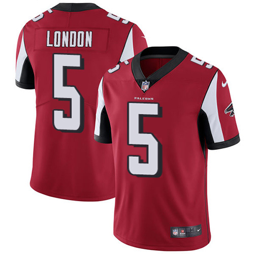 Falcons #5 Drake London Red Team Color Stitched Youth Vapor Untouchable Limited Jersey cheap jerseys for sale - CheapJerseys.Shop