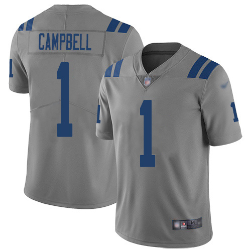 Colts #1 Parris Campbell Gray Men's Stitched Limited Inverted Legend Jersey cheap jerseys for sale - CheapJerseys.Shop