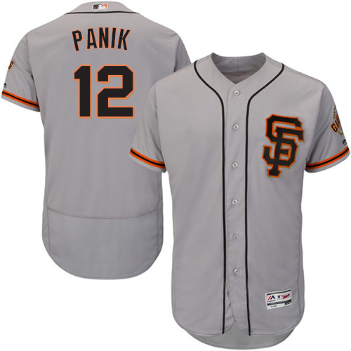 San Francisco Giants #12 Joe Panik Grey Flexbase Authentic Collection Road 2 Stitched Jersey Men's cheap jerseys for sale - CheapJerseys.Shop