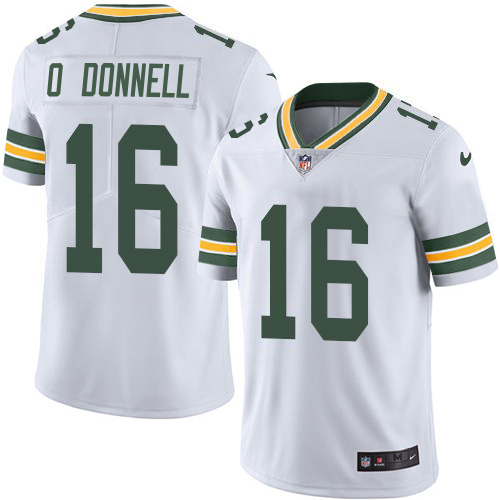 Packers #16 Pat O'Donnell White Youth Stitched Vapor Untouchable Limited Jersey cheap jerseys for sale - CheapJerseys.Shop
