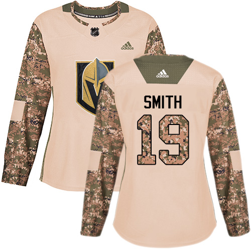 Golden Vegas Golden Knights #19 Reilly Smith Camo Authentic 2017 Veterans Day Women's Stitched Jersey Womens cheap jerseys for sale - CheapJerseys.Shop