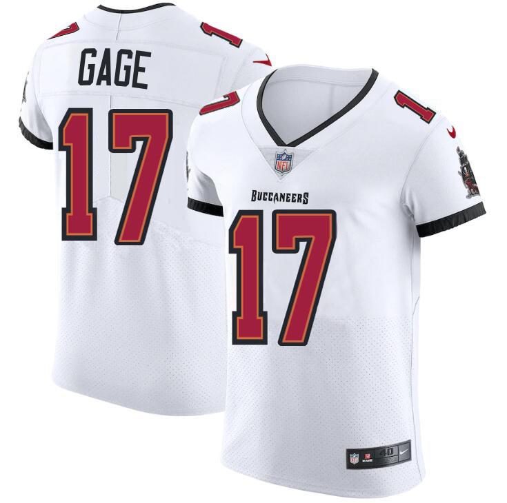 Tampa Bay Buccaneers #17 Russell Gage Men's White Vapor Elite Jersey cheap jerseys for sale - CheapJerseys.Shop