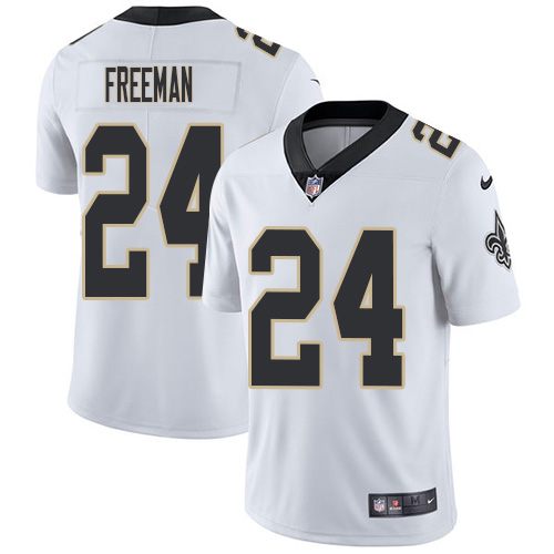 New Orleans Saints #24 Devonta Freeman White Men's Stitched Vapor Untouchable Limited Jersey Men's cheap jerseys for sale - CheapJerseys.Shop