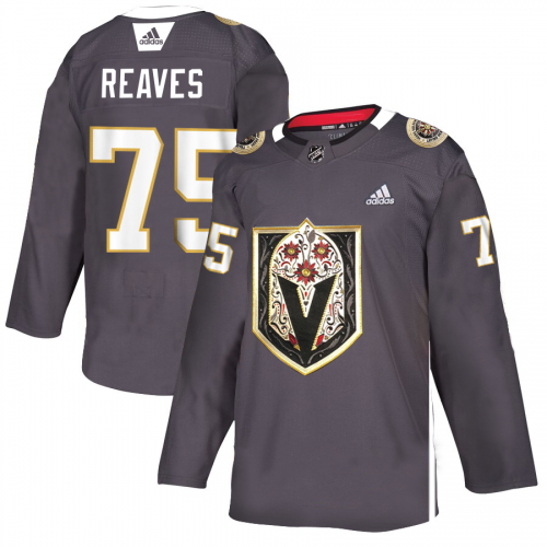 Vegas Golden Vegas Golden Knights #75 Ryan Reaves Men's Grey Latino Heritage Night Stitched Jersey Men's cheap jerseys for sale - CheapJerseys.Shop