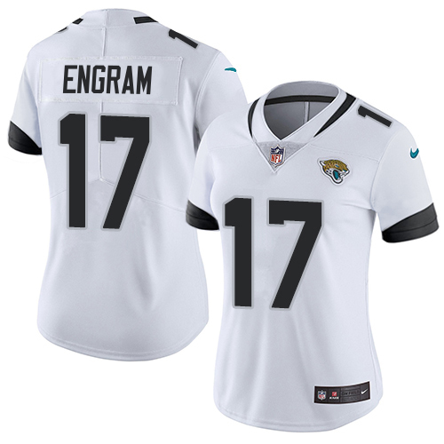 Jaguars #17 Evan Engram White Women's Stitched Vapor Untouchable Limited Jersey cheap jerseys for sale - CheapJerseys.Shop