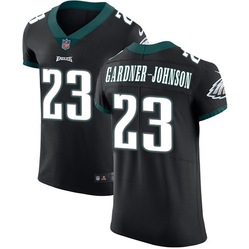 Eagles #23 C.J. Gardner-Johnson Black Alternate Men's Stitched New Elite Jersey cheap jerseys for sale - CheapJerseys.Shop