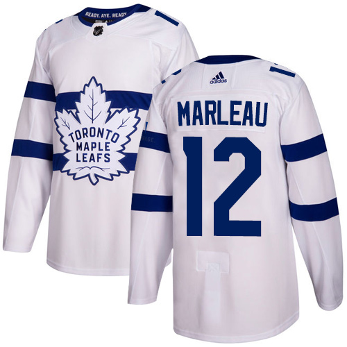 Maple Toronto Maple Leafs #12 Patrick Marleau White Authentic 2018 Stadium Series Stitched Youth Jersey Youth cheap jerseys for sale - CheapJerseys.Shop