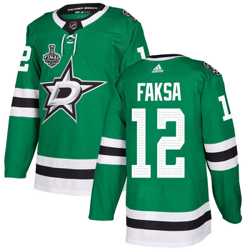 Dallas Stars #12 Radek Faksa Green Home Authentic Youth 2020 Stanley Cup Final Stitched Jersey Youth cheap jerseys for sale - CheapJerseys.Shop