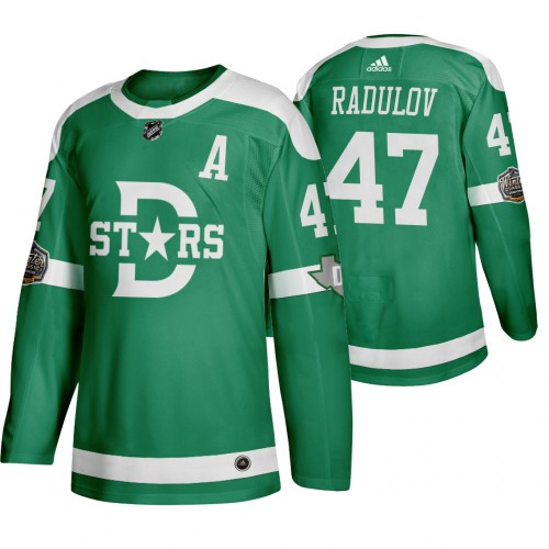 Dallas Dallas Stars #47 Alexander Radulov Men's Green 2020 Winter Classic Retro Jersey Men's cheap jerseys for sale - CheapJerseys.Shop