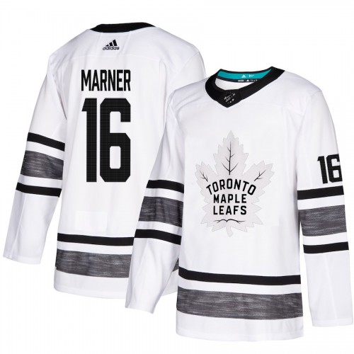 Maple Toronto Maple Leafs #16 Mitchell Marner White 2019 All-Star Game Parley Authentic Stitched Jersey Men's cheap jerseys for sale - CheapJerseys.Shop