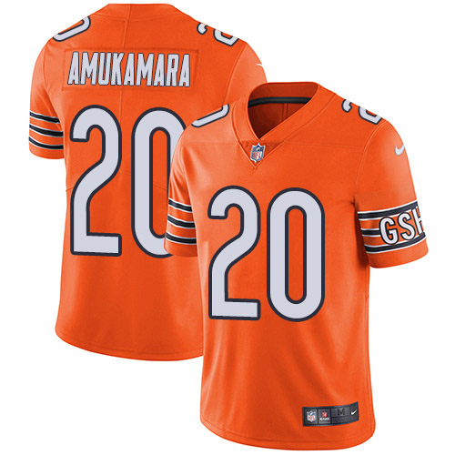 Chicago Bears #20 Prince Amukamara Orange Men's Stitched Limited Rush Jersey Men's cheap jerseys for sale - CheapJerseys.Shop