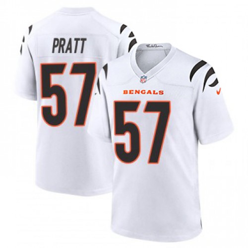 Cincinnati Cincinnati Bengals #57 Germaine Pratt White Alternate Game Jersey Men's cheap jerseys for sale - CheapJerseys.Shop