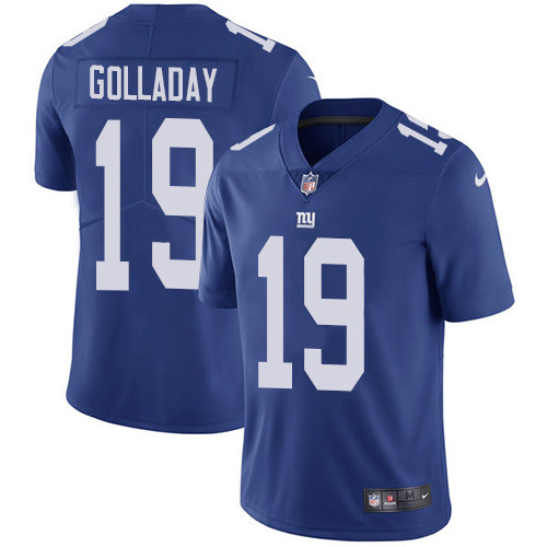 New York Giants #19 Kenny Golladay Royal Blue Team Color Youth Stitched Vapor Untouchable Limited Jersey Youth cheap jerseys for sale - CheapJerseys.Shop