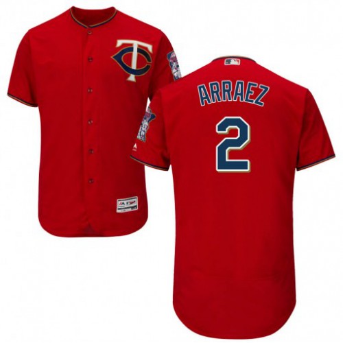 Minnesota Twins #2 Luis Arraez Red Flexbase Authentic Collection Stitched Jersey Men's cheap jerseys for sale - CheapJerseys.Shop