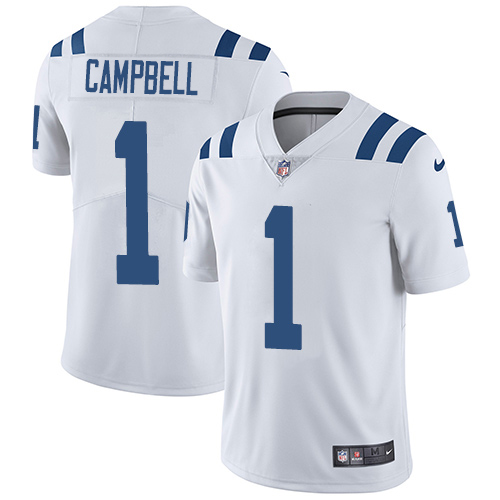 Colts #1 Parris Campbell Men's White Retired Player Limited Jersey cheap jerseys for sale - CheapJerseys.Shop