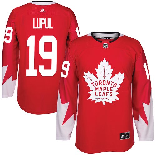 Maple Toronto Maple Leafs #19 Joffrey Lupul Red Team Canada Authentic Stitched Jersey Men's cheap jerseys for sale - CheapJerseys.Shop