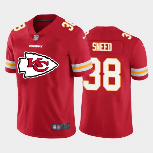 Kansas City Kansas City Chiefs #38 Chris Lammons Red Men's Big Team Logo Player Vapor Limited Jersey Men's cheap jerseys for sale - CheapJerseys.Shop