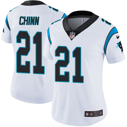 Panthers #21 Jeremy Chinn White Women's Stitched Vapor Untouchable Limited Jersey cheap jerseys for sale - CheapJerseys.Shop