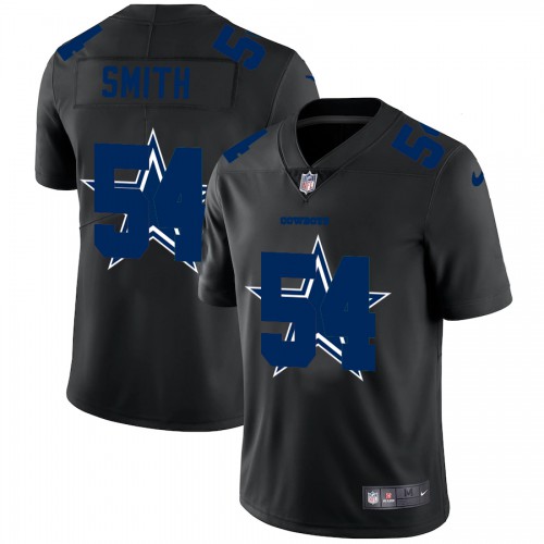 Dallas Dallas Cowboys #54 Jaylon Smith Men's Team Logo Dual Overlap Limited Jersey Black Men's cheap jerseys for sale - CheapJerseys.Shop