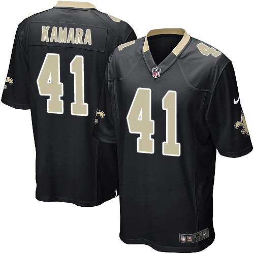 Saints #41 Alvin Kamara Black Team Color Youth Stitched Elite Jersey cheap jerseys for sale - CheapJerseys.Shop