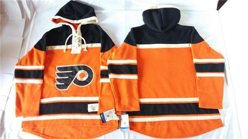 Flyers Blank Orange Sawyer Hooded Sweatshirt Stitched Jersey cheap jerseys for sale - CheapJerseys.Shop