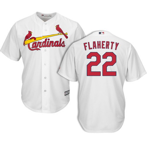 St.Louis Cardinals #22 Jack Flaherty White New Cool Base Stitched Youth Jersey Youth cheap jerseys for sale - CheapJerseys.Shop