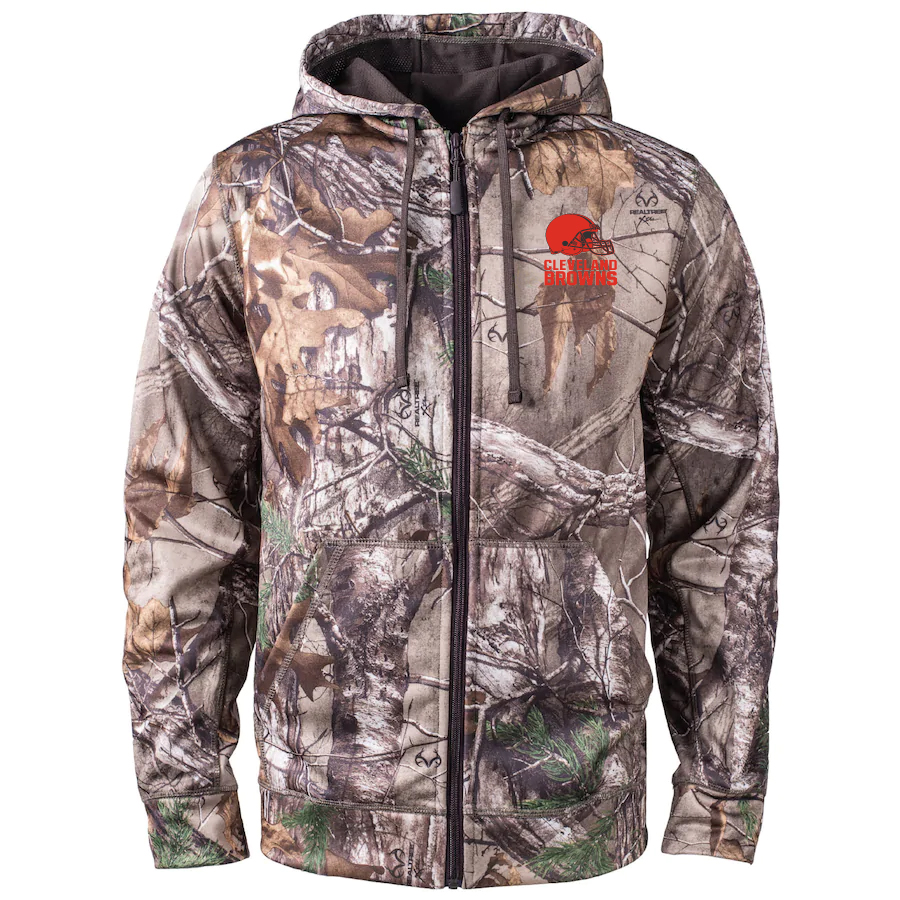 Cleveland Browns 2020 Men's Realtree Camo Full-Zip Hoodie cheap jerseys for sale - CheapJerseys.Shop