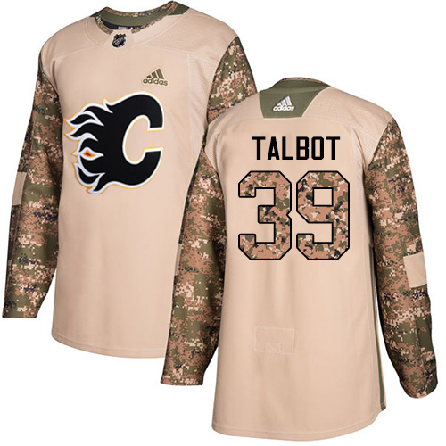 Calgary Flames #39 Cam Talbot Camo Authentic 2017 Veterans Day Stitched Youth Jersey Youth cheap jerseys for sale - CheapJerseys.Shop