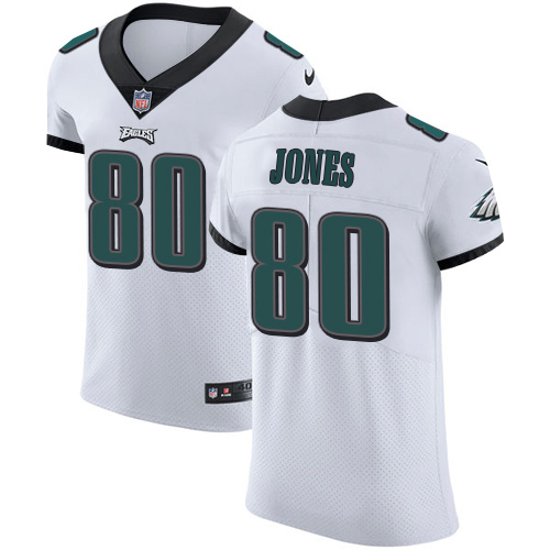 Eagles #80 Julio Jones White Men's Stitched New Elite Jersey cheap jerseys for sale - CheapJerseys.Shop