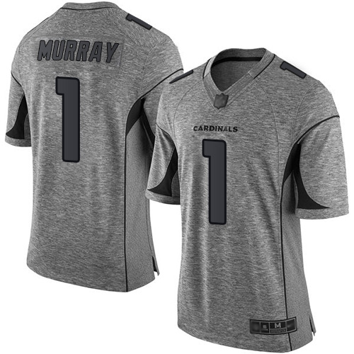Cardinals #1 Kyler Murray Gray Men's Stitched Limited Gridiron Gray Jersey cheap jerseys for sale - CheapJerseys.Shop